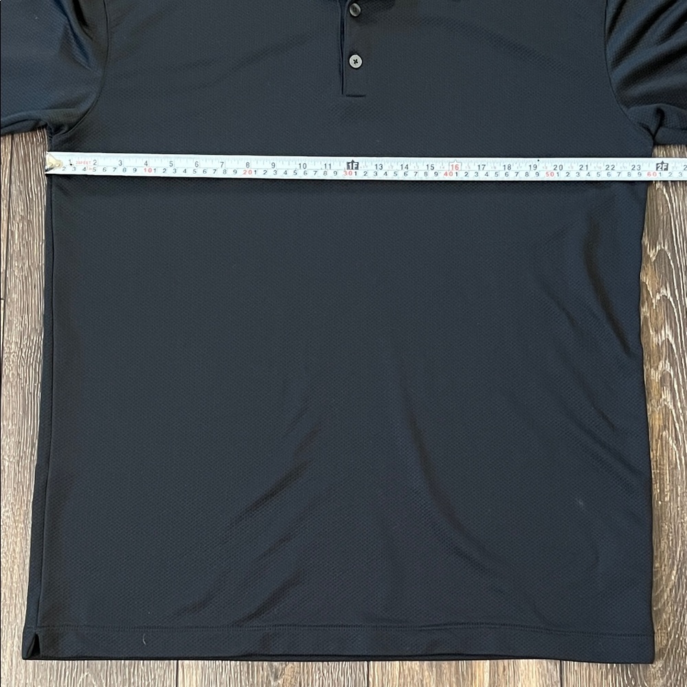 Nike Sphere Dry Golf Men's XL Black Long Sleeve Polo Shirt - Picture 12 of 14